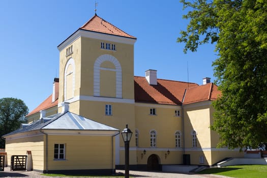 Ventspils Castle. It is one of the oldest and most well-preserved Livonian Order castles remaining