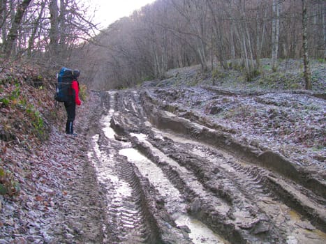 Mountaineering on Northwest caucasus