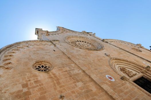 Ostuni Cathedral in the Old Town (the White City), Puglia, Italy
