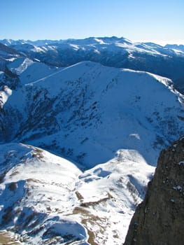 Mountains of northwest caucasus