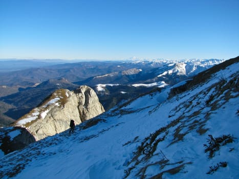 Mountains of northwest caucasus