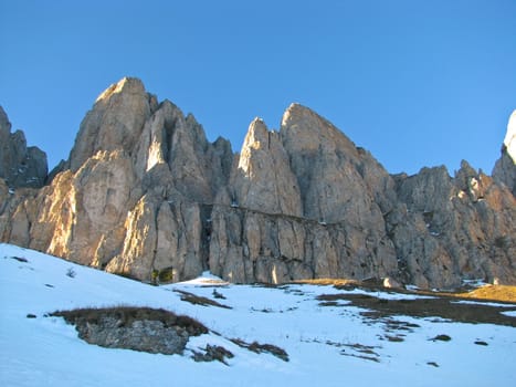 Mountains of northwest caucasus