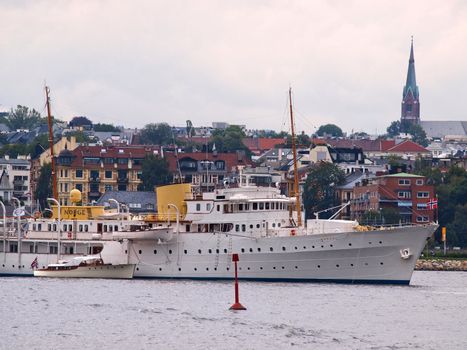 The royal ship of the kingdom of Norway