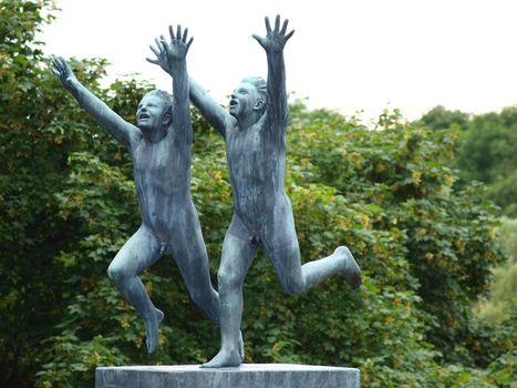 Scluptures in Vigelandsparken Norway