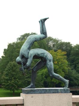 Scluptures in Vigelandsparken Norway