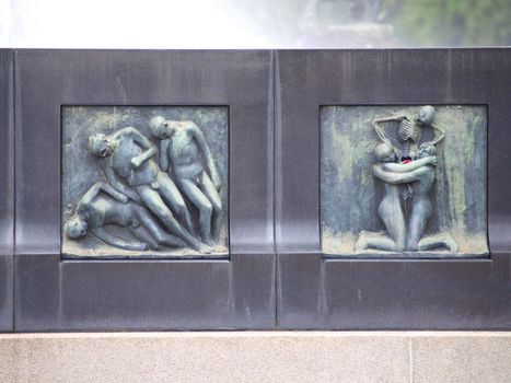 Scluptures in Vigelandsparken Norway