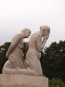 Scluptures in Vigelandsparken Norway