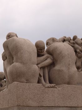 Scluptures in Vigelandsparken Norway