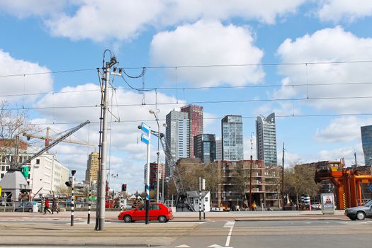 On the streets of Rotterdam. Netherlands