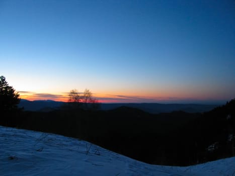 Mountains of northwest caucasus