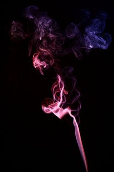 smoke abstract background macro close up