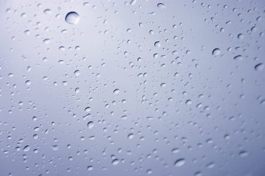 Water Droplets on Glass