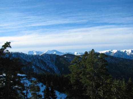 Mountains of northwest caucasus