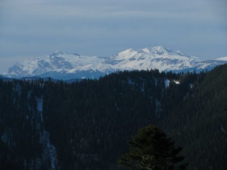 Mountains of northwest caucasus