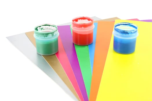 Color papers and water-colour