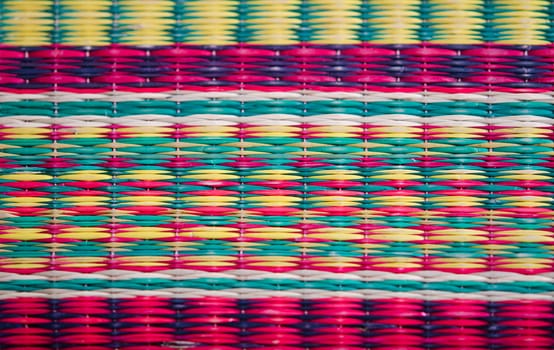 pattern of thai style mat, for background and texture