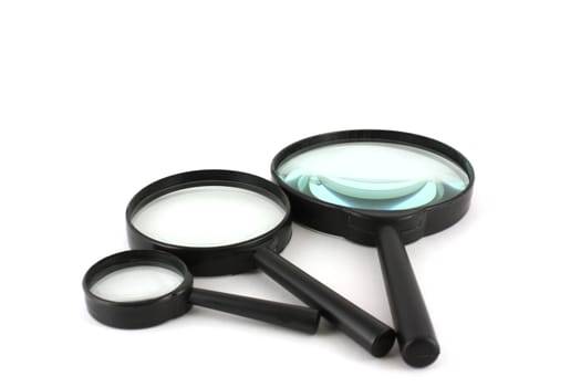 Three magnifiers