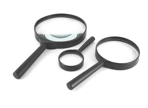 Three magnifiers