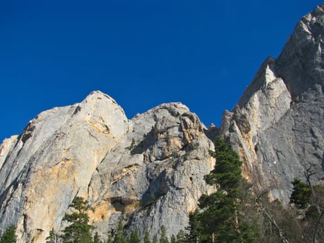 Mountains of northwest caucasus