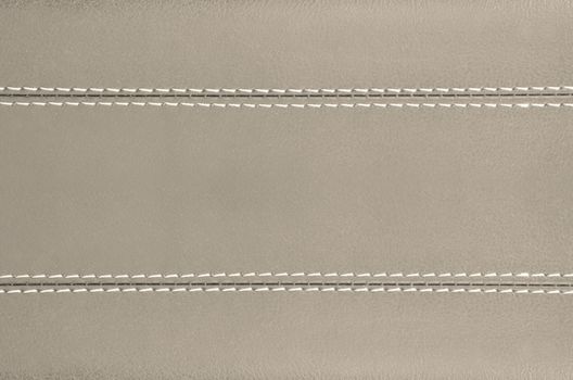 beige  horizontal stitched leather background , art wallpaper