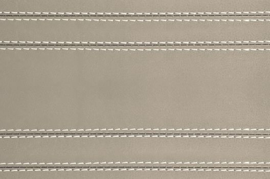  horizontal stitched leather background , art wall