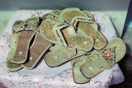 Slipper from Natural Materials