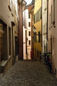 Zurich Switzerland alley