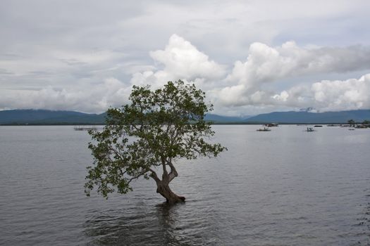 clouds sea land philippines lanscape