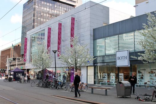 On the streets of Rotterdam. Netherlands