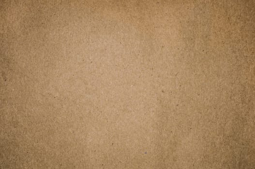 Brown textured blank paper sheet background