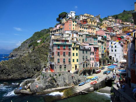 Village on Italian Coast