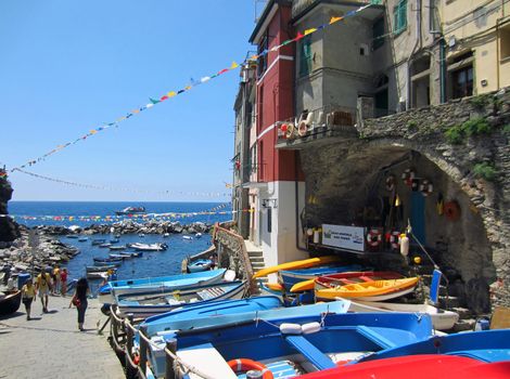 Village on Italian Coast