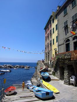 Village on Italian Coast