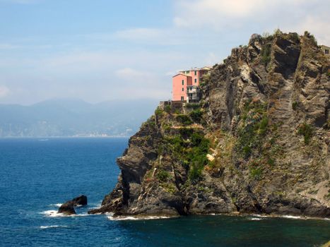 Village on Italian Coast