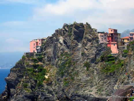 Village on Italian Coast