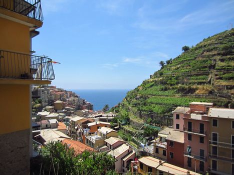 Village on Italian Coast