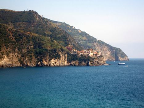 Village on Italian Coast
