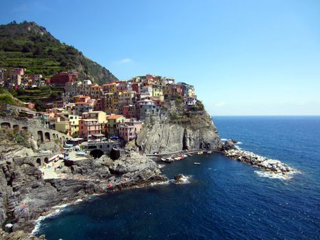 Village on Italian Coast