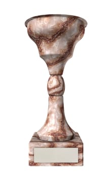Marble trophy cup - 3d made