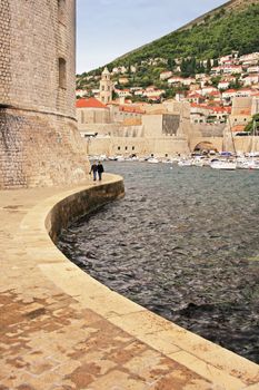 Old Harbour at Dubrovnik, Croatia