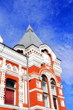 Image of historic drama theater in Samara