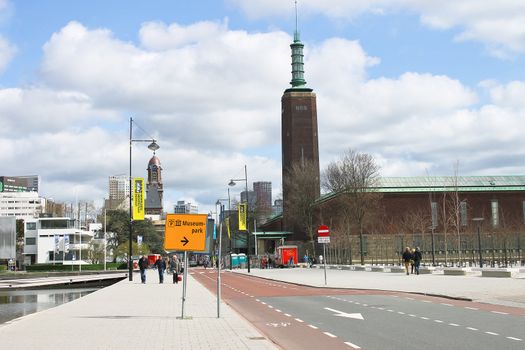 On the streets of Rotterdam. Netherlands