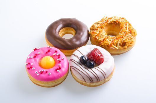 donut isolated on white background