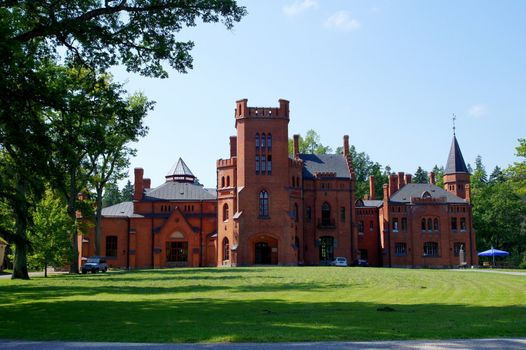 The castle in the south of Estonia. Sangaate