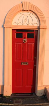 traditional terraced house doors