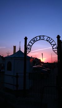 Brewers Key gate in Weymouth Dorset