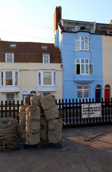 Traditional crab potts weymouth harbour