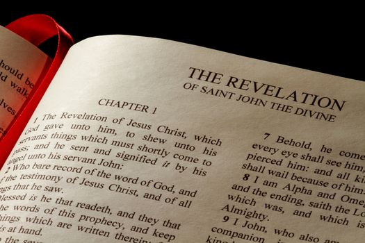 Chapter 1 of the Book of Revelation in the New Testament of the Holy Bible