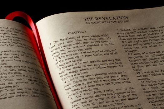 Chapter 1 of the Book of Revelation in the New Testament of the Holy Bible