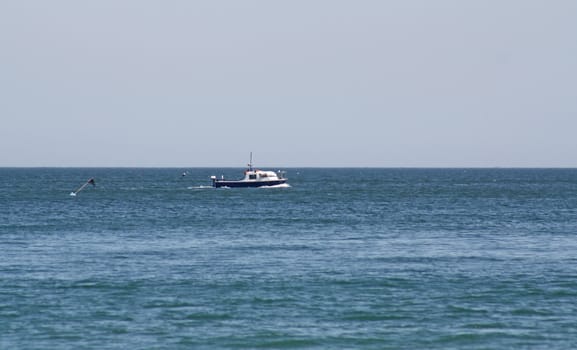 fishing boat at to sea